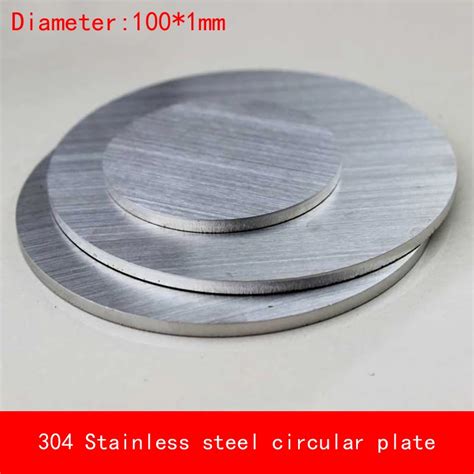 circular metal chassis plates|stainless steel round plates.